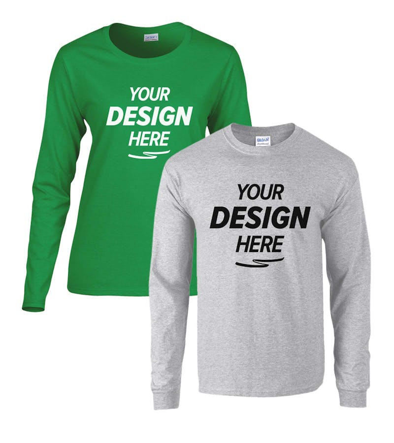 Custom long sleeve t shirts